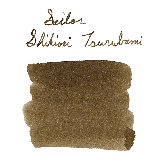 Sailor Shikiori Tsurubami - Ink Sample