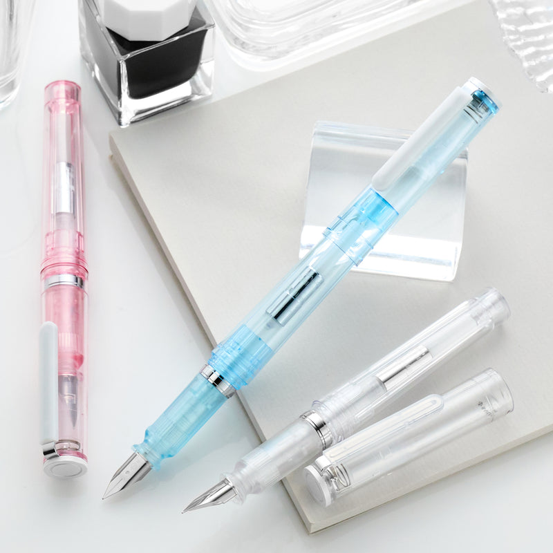 Sailor TUZU Adjust Fountain Pen - Crystal White (Limited Edition)