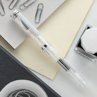 Sailor TUZU Adjust Fountain Pen - Crystal White (Limited Edition)