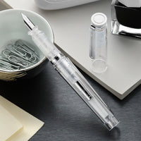 Sailor TUZU Adjust Fountain Pen - Crystal White (Limited Edition)
