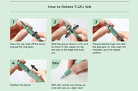 Sailor TUZU Adjust Fountain Pen - Mint Green