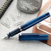 Sailor TUZU Adjust Fountain Pen - Translucent Navy (Special Edition)