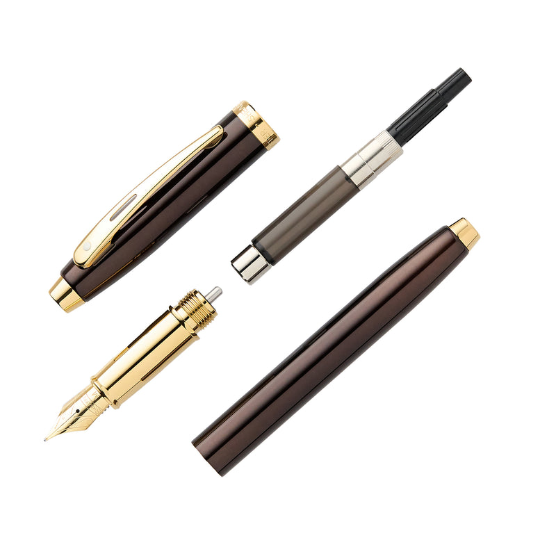 Sheaffer 100 Fountain Pen - Coffee Brown