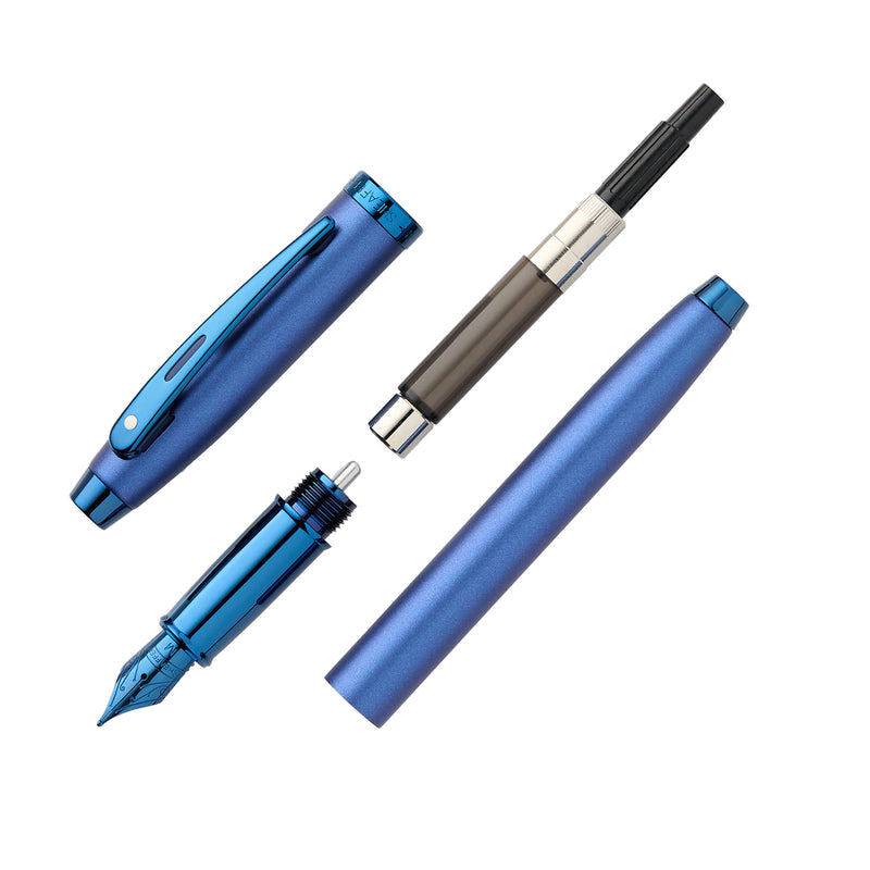 Sheaffer 100 Fountain Pen - Satin Blue