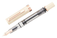 TWSBI ECO Fountain Pen - Creme w/ RoseGold