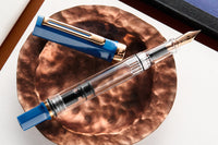 TWSBI ECO Fountain Pen - Indigo Blue w/ Bronze Trim