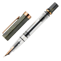 TWSBI ECO Fountain Pen - Serpentine w/ Bronze Trim