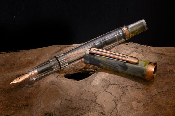 TWSBI ECO Fountain Pen - Serpentine w/ Bronze Trim