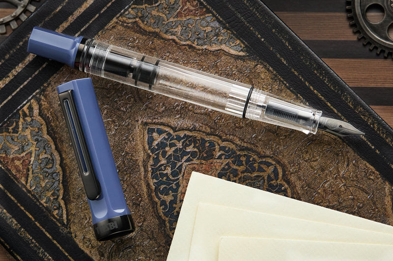 TWSBI ECO Fountain Pen - Slate Blue w/ Onyx