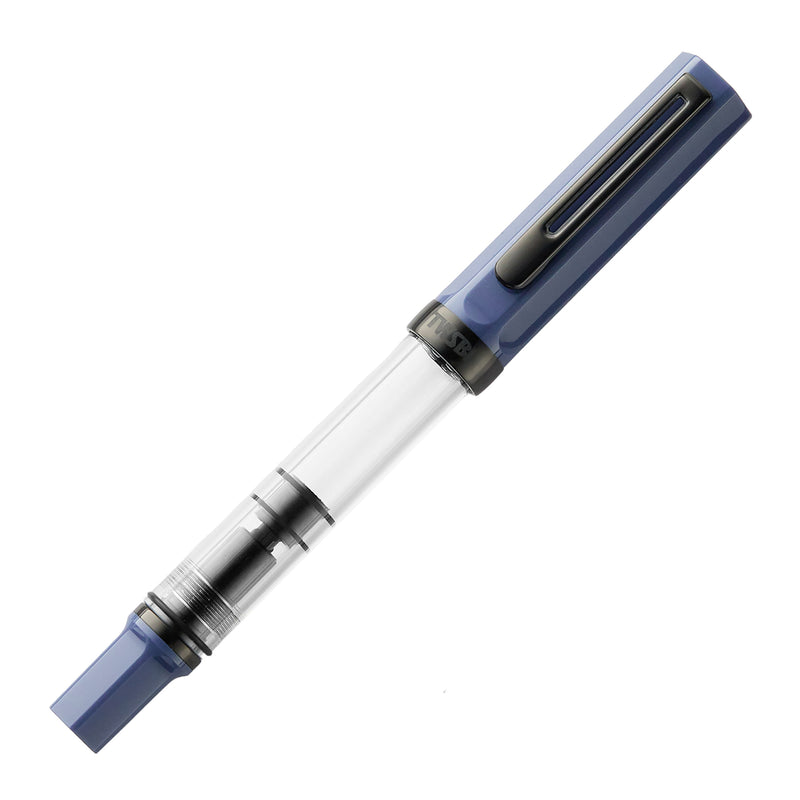 TWSBI ECO Fountain Pen - Slate Blue w/ Onyx