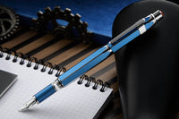 TWSBI Precision Fountain Pen - Gemini Blue (Special Edition)