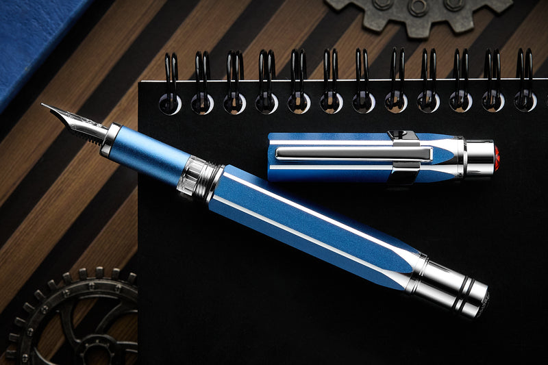 TWSBI Precision Fountain Pen - Gemini Blue (Special Edition)