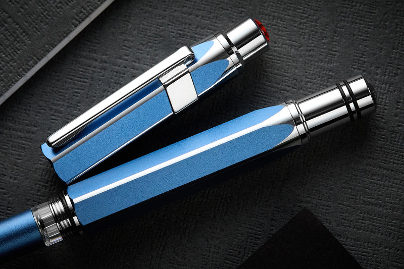TWSBI Precision Fountain Pen - Gemini Blue (Special Edition)