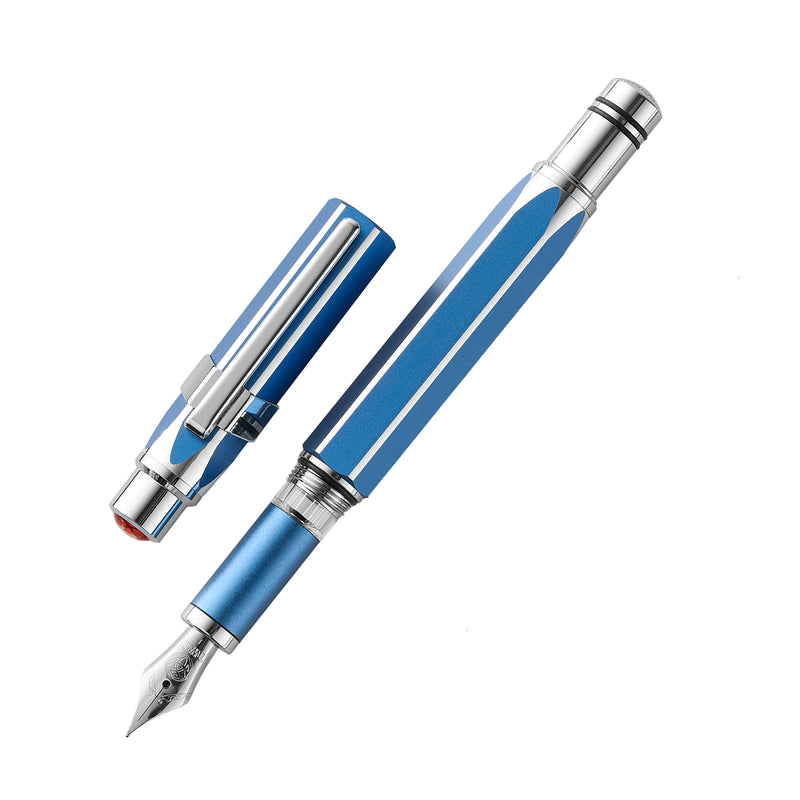 TWSBI Precision Fountain Pen - Gemini Blue (Special Edition)