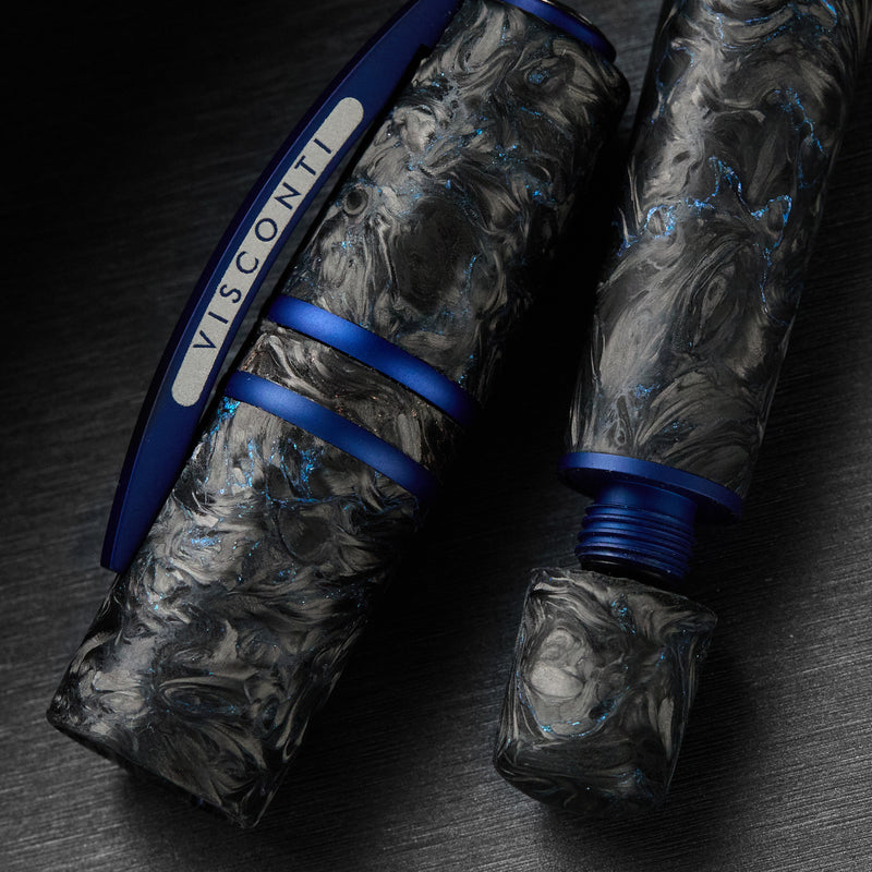 Visconti Homo Sapiens Fountain Pen - Carbon Abyssus (Limited Edition)