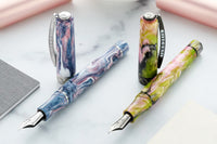 Visconti Voyager Mariposa Fountain Pen - Painted Beauty