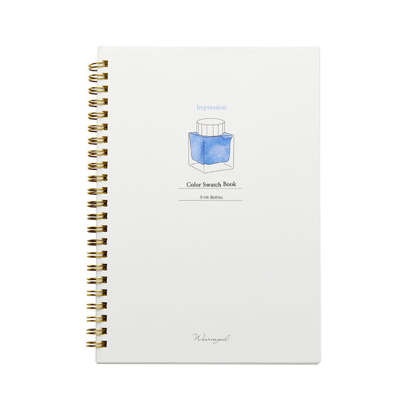 Wearingeul Ink Color Swatch A5 Notebook