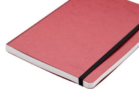 Clairefontaine Basic Clothbound A4 Notebook - Red, Lined