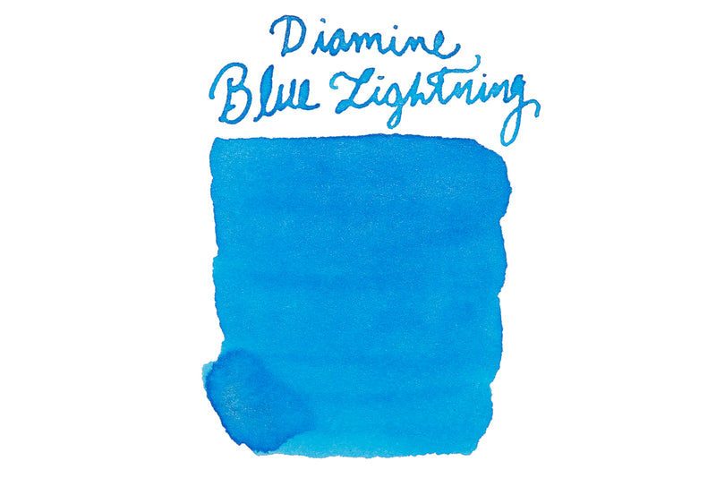Diamine Blue Lightning - Ink Sample