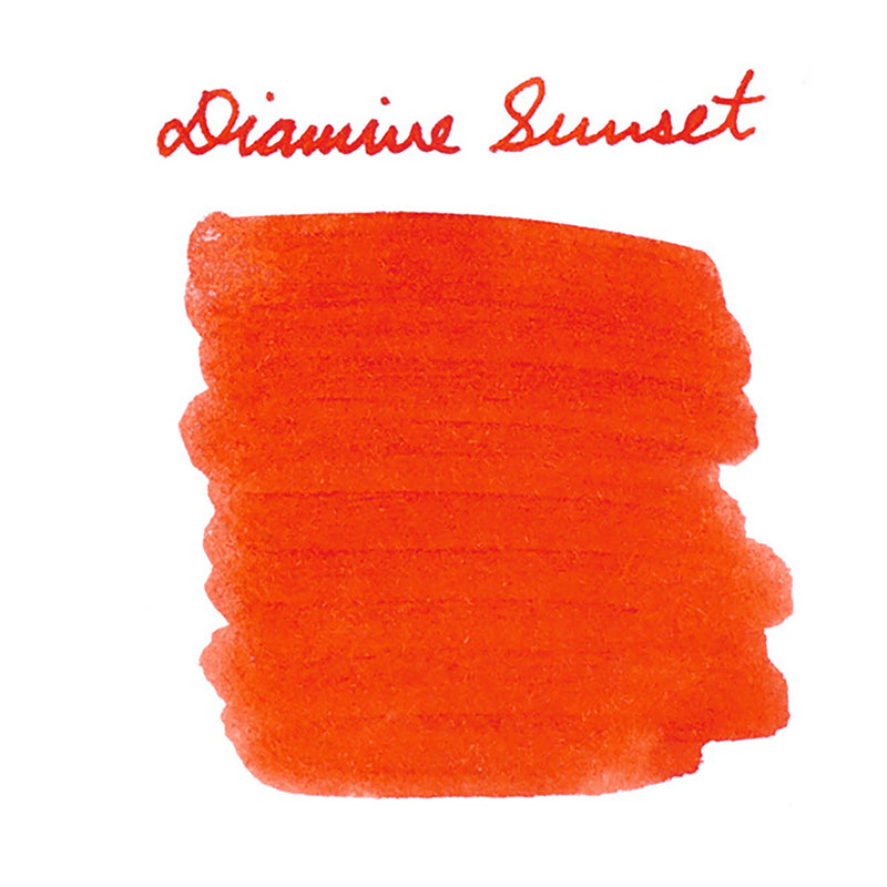 Diamine Sunset - Ink Sample