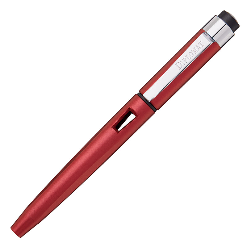 Diplomat Magnum Fountain Pen - Burned Red