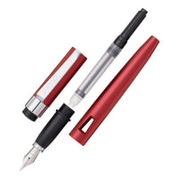 Diplomat Magnum Fountain Pen - Burned Red