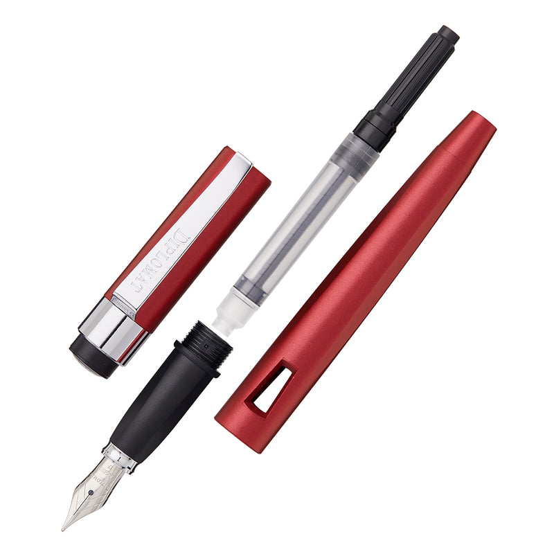 Diplomat Magnum Fountain Pen - Burned Red