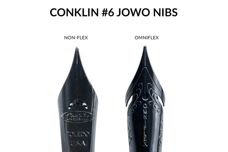 Conklin/Monteverde JoWo Omniflex #6 Steel Nib Unit - Black