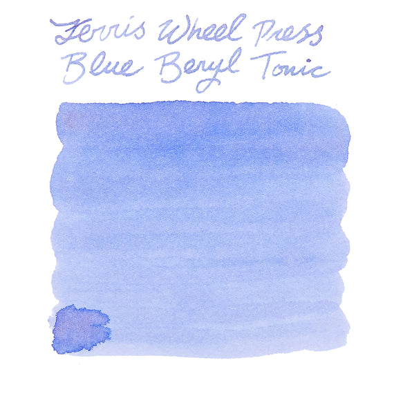 Ferris Wheel Press Blue Beryl Tonic fountain pen ink
