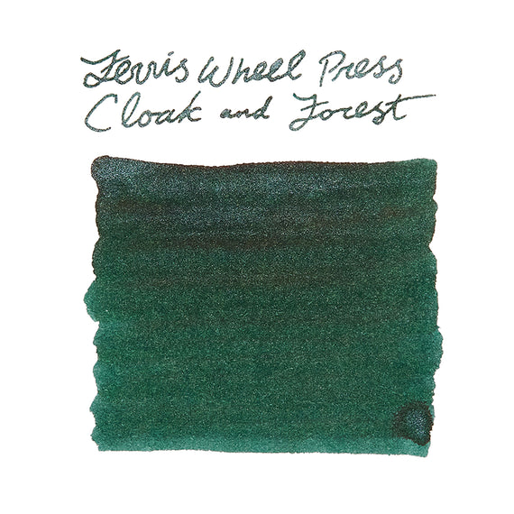 Ferris Wheel Press Cloak and Forest fountain pen ink