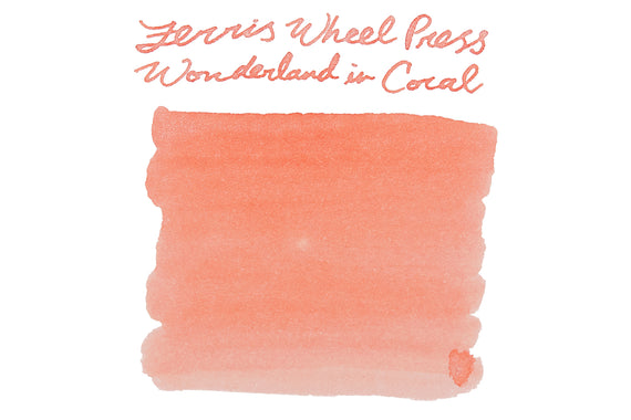Ferris Wheel Press Wonderland in Coral