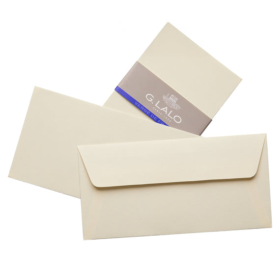 G. Lalo Vergé de France Large Envelopes - Ivory