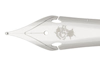 Goulet #6 Steel Flex Nib - Silver