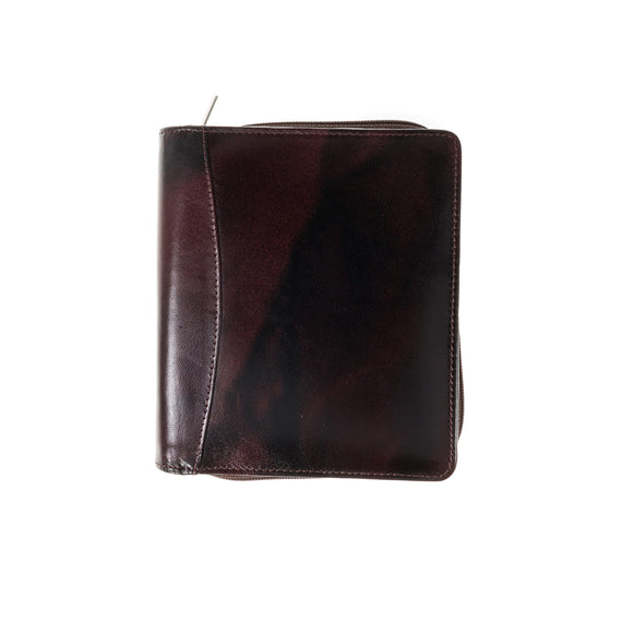 Girologio 12 Zippered Pen Case - Oxblood