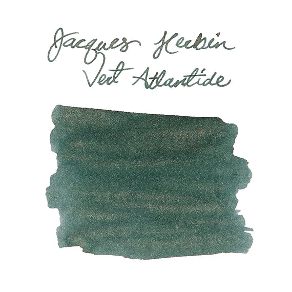 Jacques Herbin 350 Vert Atlantide fountain pen ink