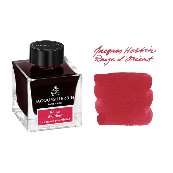 Jacques Herbin Rouge d'Orient - 50ml Bottled Ink