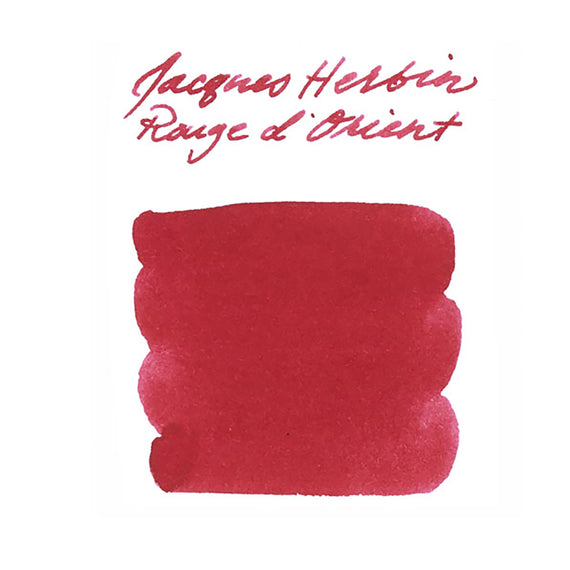 Jacques Herbin Rouge d'Orient fountain pen ink