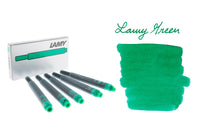 LAMY green - ink cartridges