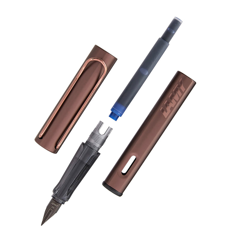 LAMY Lx Fountain Pen - marron