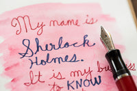 De Atramentis Sherlock Holmes - Ink Sample