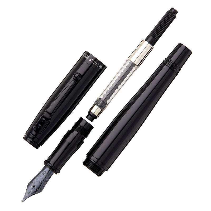 Monteverde Invincia Color Fusion Fountain Pen - Stealth Black