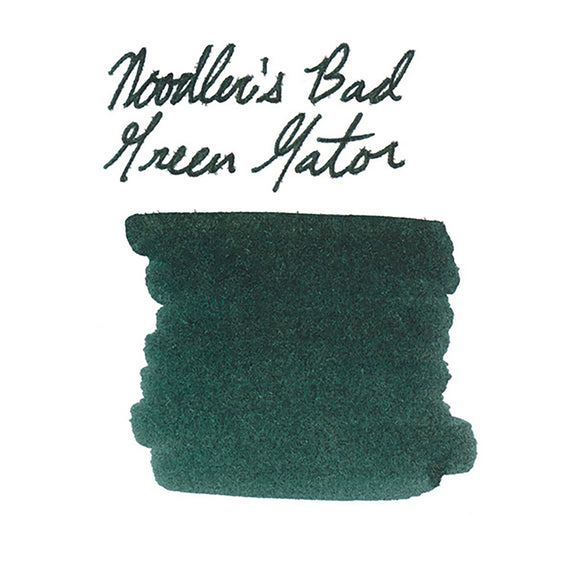 Noodler's Bad Green Gator fountain pen ink