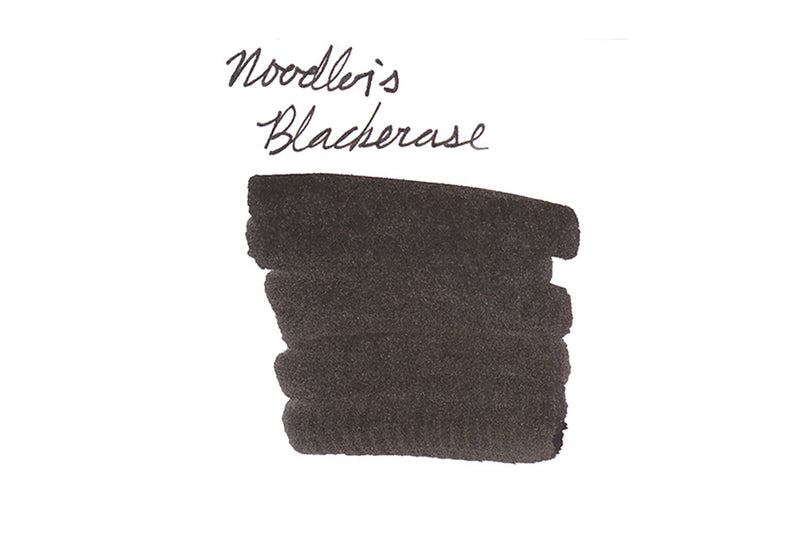 Noodler's Blackerase Waterase - Ink Sample