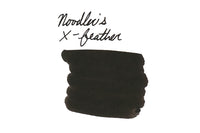 Noodler's X-Feather Black - Ink Sample