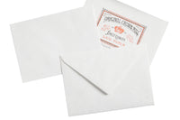 Original Crown Mill Classic Laid Small Envelopes - White