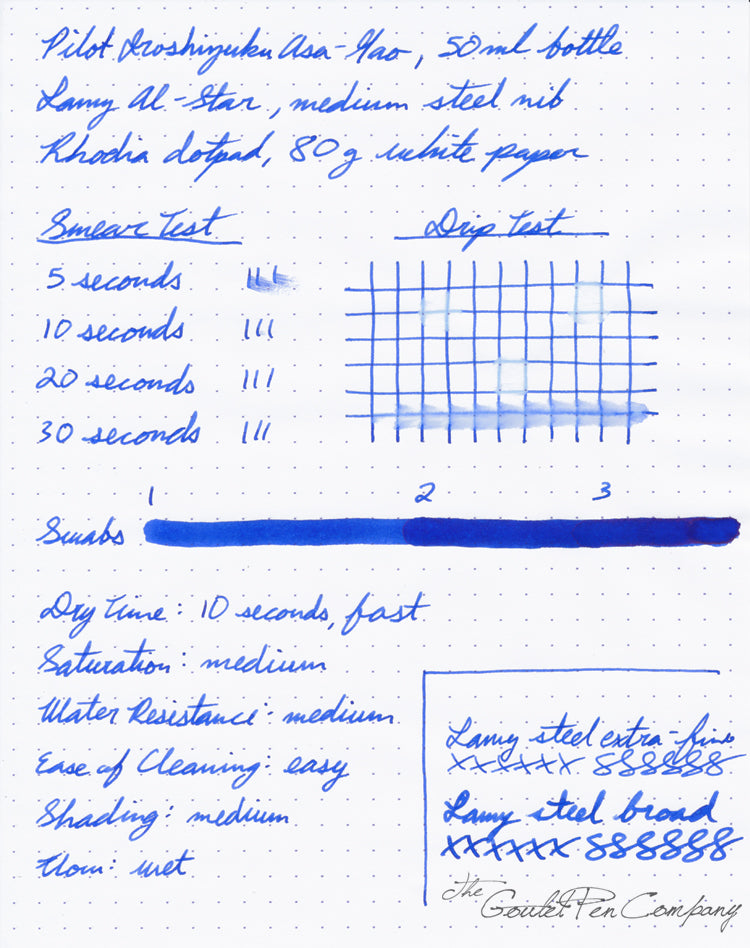 Pilot Iroshizuku Asa-gao - 50ml Bottled Ink