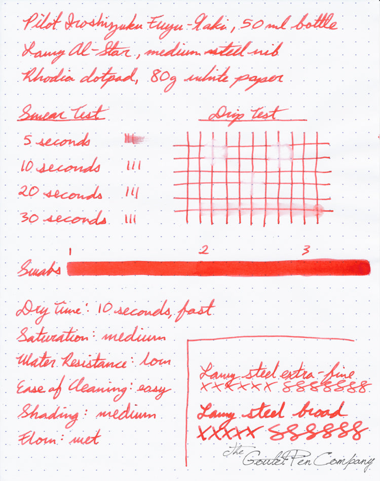 Pilot Iroshizuku Fuyu-gaki - 15ml Bottled Ink