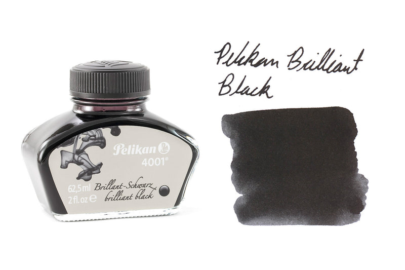 Pelikan Brilliant Black 4001 - 2oz Bottled Ink