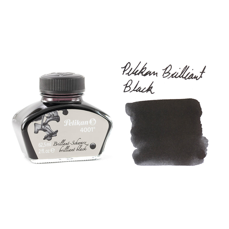 Pelikan Brilliant Black 4001 - 2oz Bottled Ink
