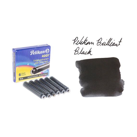Pelikan Brilliant Black TP6 - Ink Cartridges